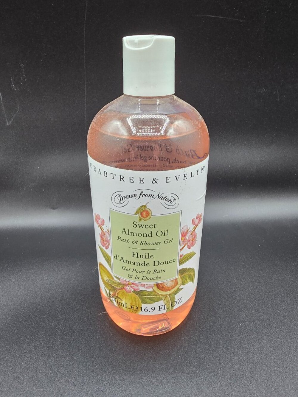 Crabtree & Evelyn Sweet Almond Oil Bath & Shower Gel 16.9 oz VINTAGE